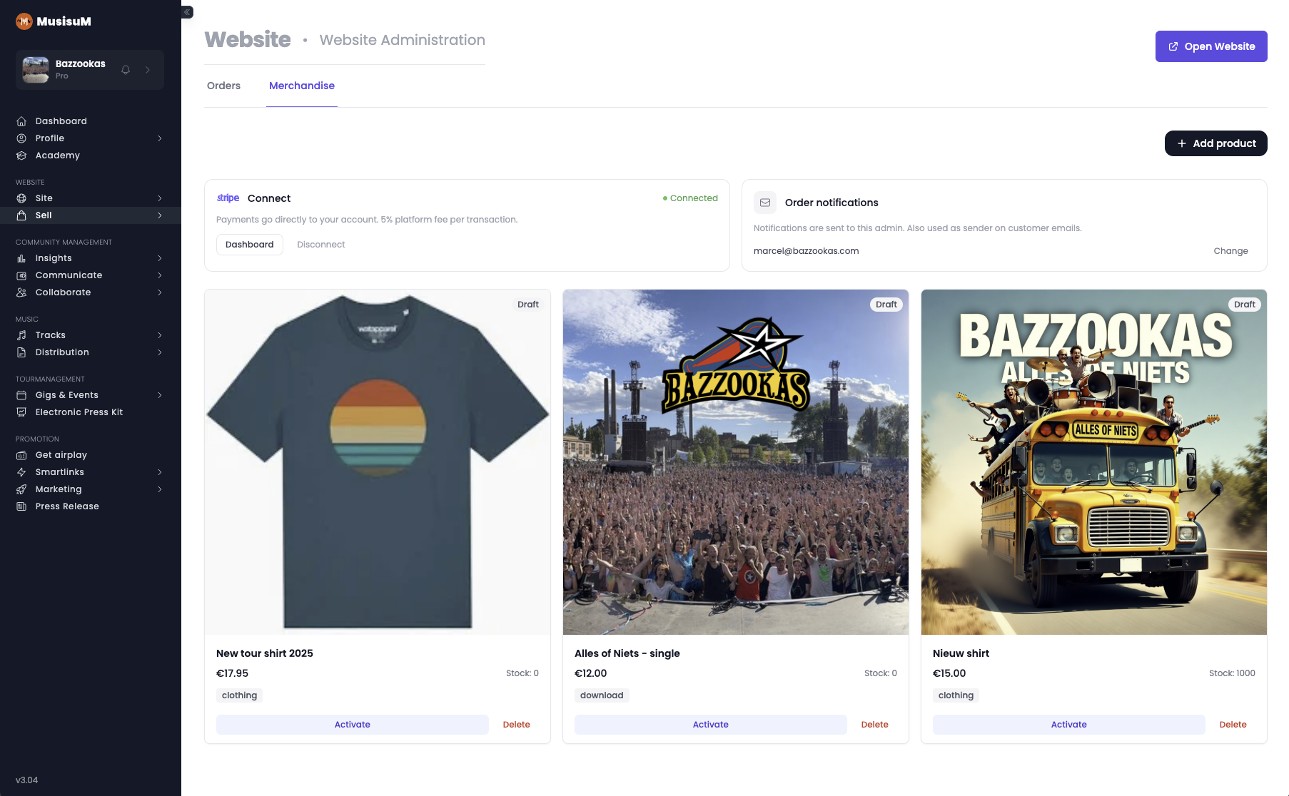 Merchandise